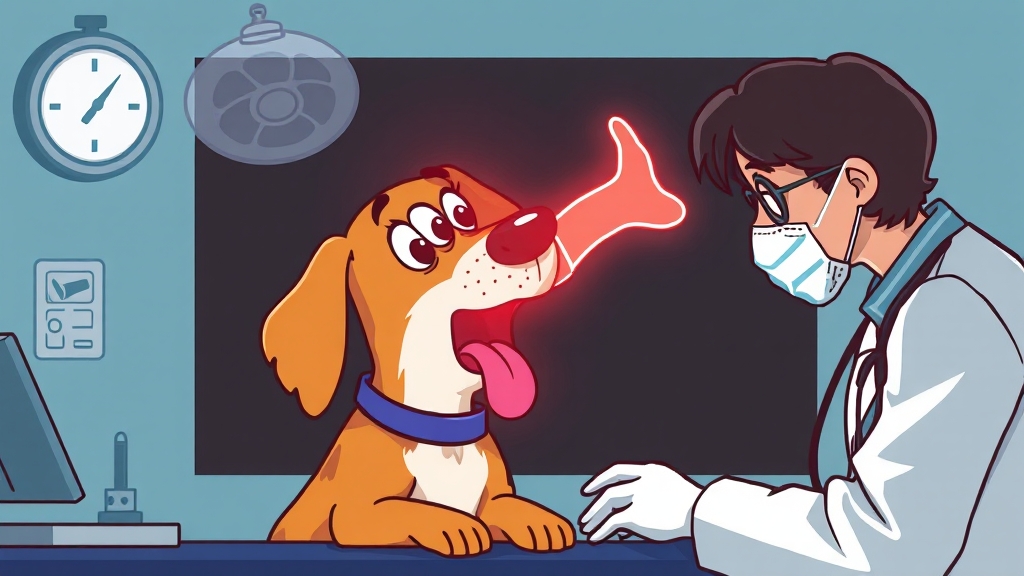 수의학적 치료 방법 (cartoon 스타일)