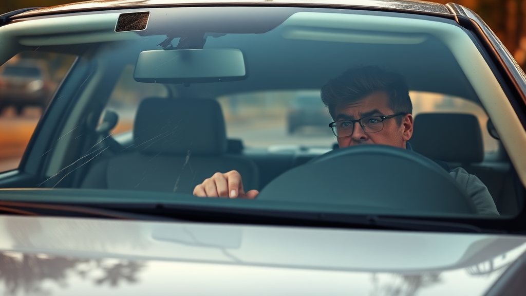 자차 보험 외 다른 방법은? (realistic 스타일)