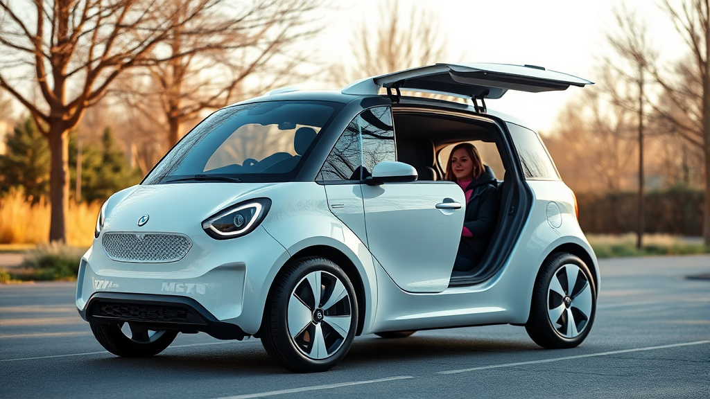 캐스퍼 전기차: 디자인 & 크기 (realistic 스타일)