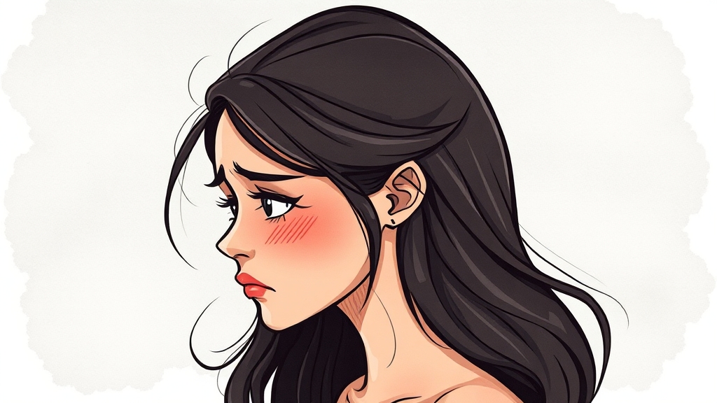 여성 탈모란 무엇일까요? (cartoon 스타일)