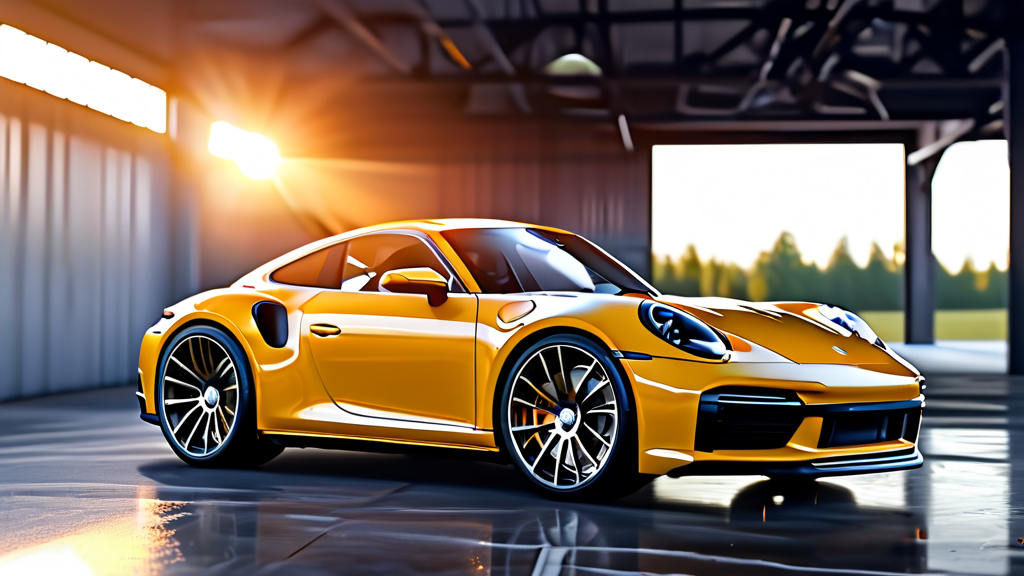 자동차 담보대출, 이것만 알면 쉬워요 (realistic 스타일)