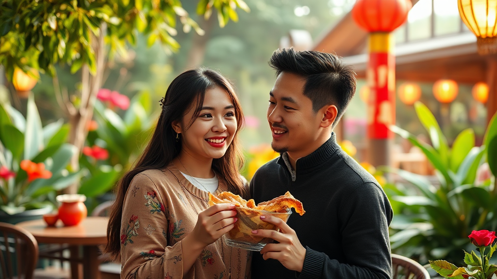 마곡 식물원 데이트 코스 (realistic 스타일)