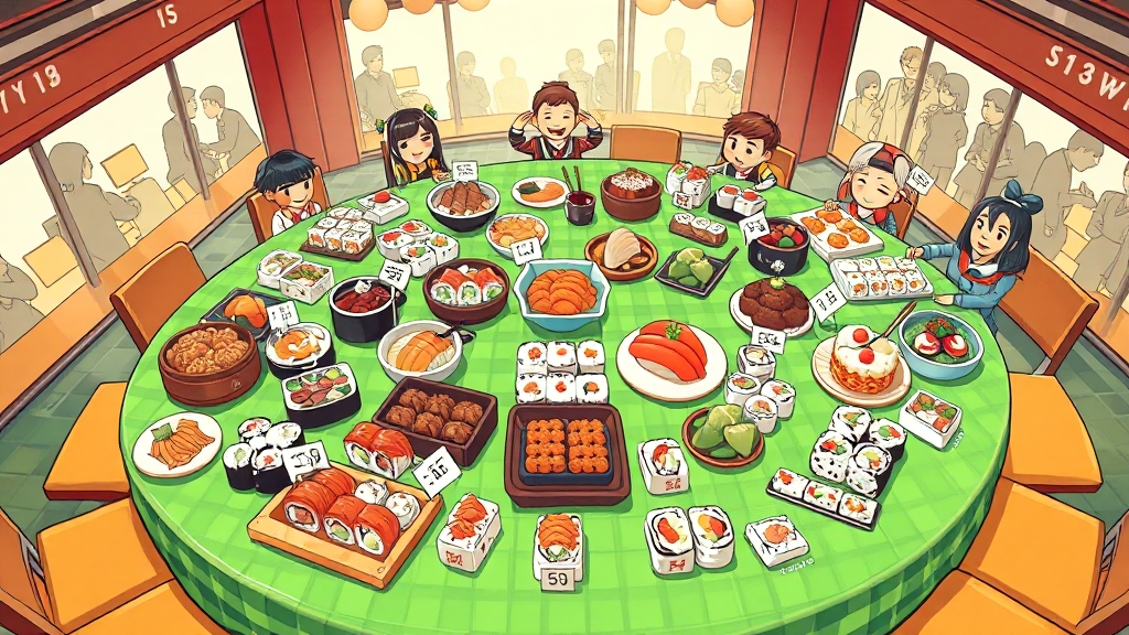 시간대별 할인 & 특별 프로모션 (cartoon 스타일)