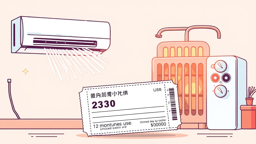 사용 방법 및 기간 (illustration 스타일)