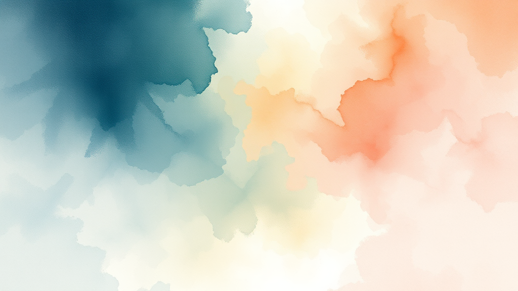 혈당 조절과 저혈당 위험 (watercolor 스타일)