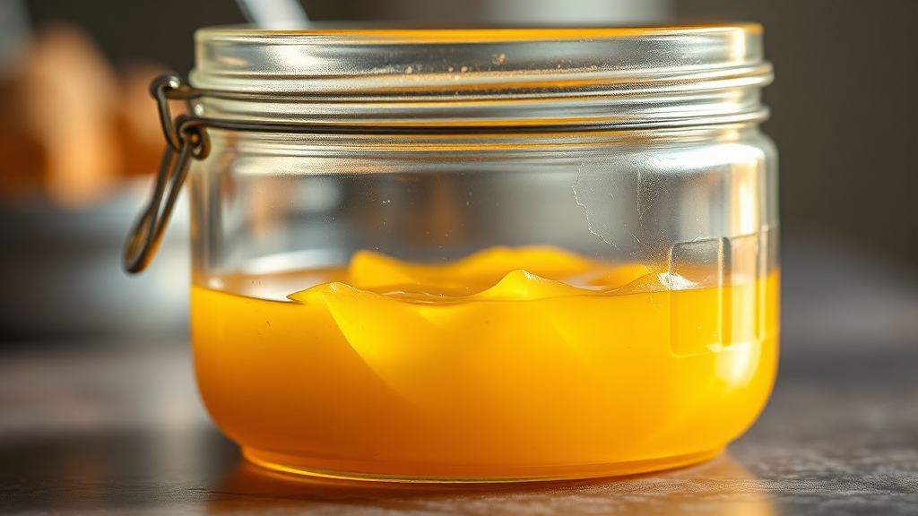 기버터, 이렇게 보관하세요! (realistic 스타일)