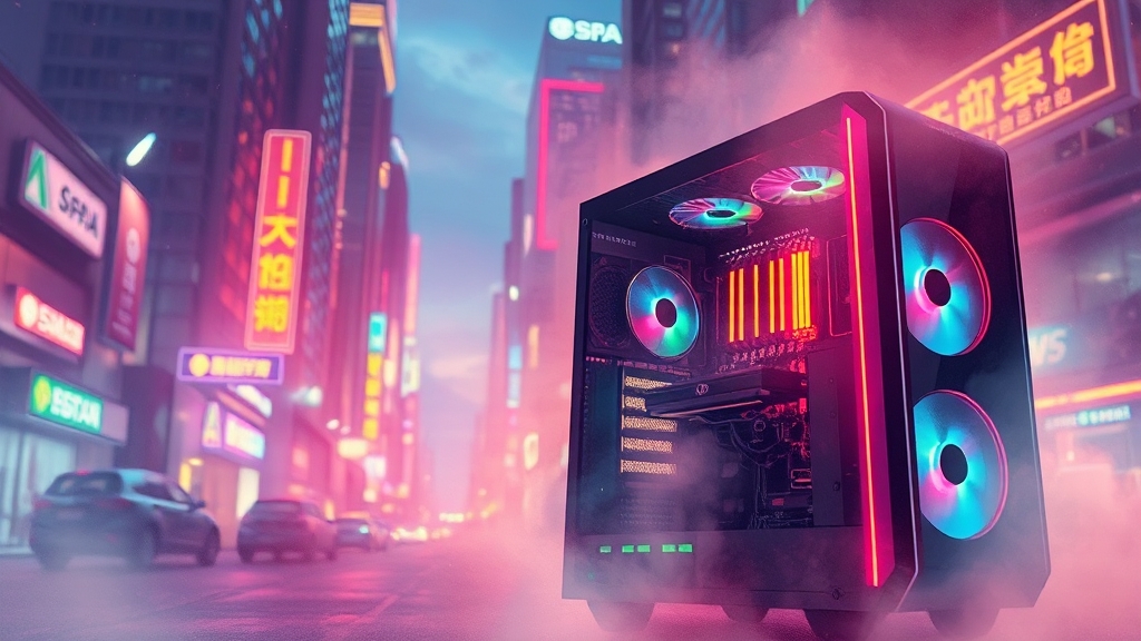 게이밍 PC 사양 추천 (watercolor 스타일)