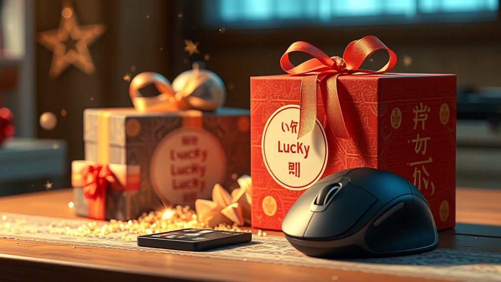 럭키박스 이벤트 정보 (realistic 스타일)