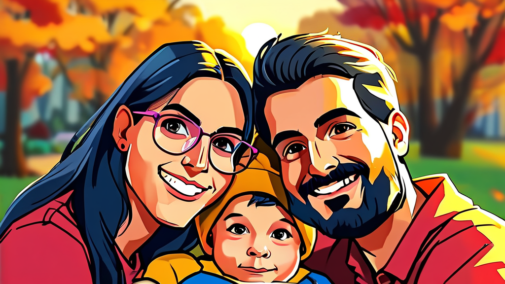 2025 육아휴직 급여 신청 자격과 조건 (cartoon 스타일)