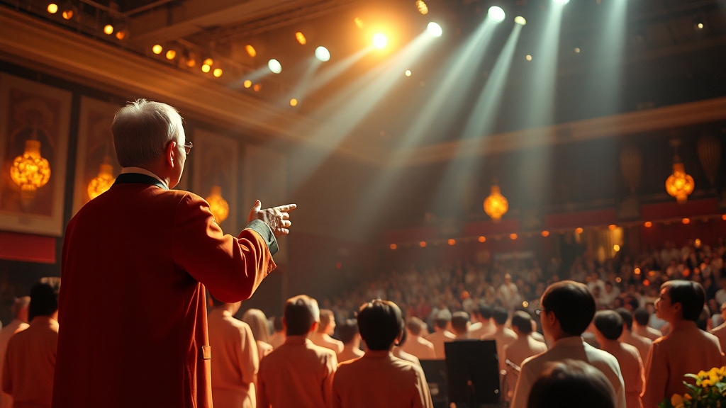 음악적 업적과 콘서트 기획 배경 (realistic 스타일)