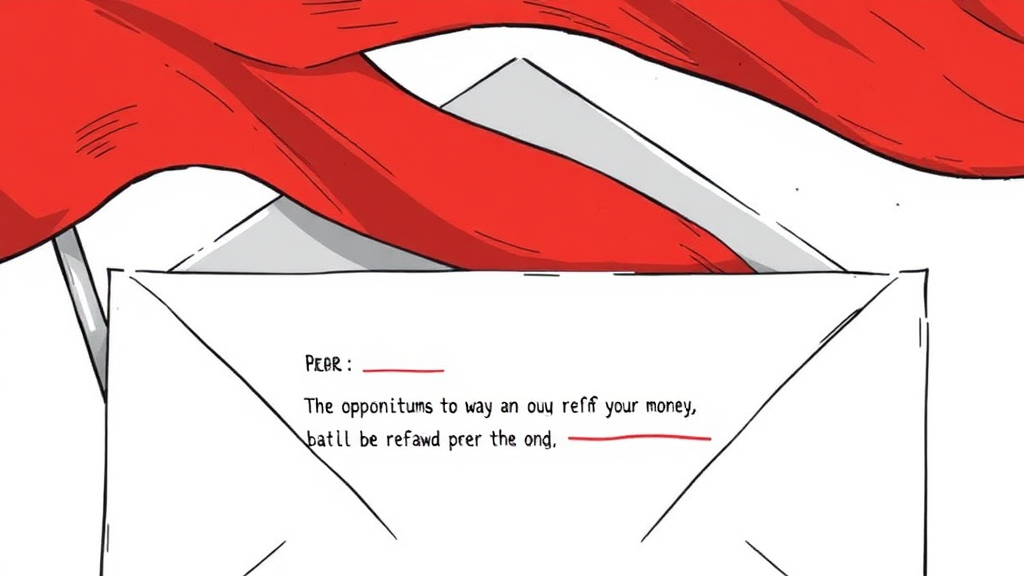 내용증명 효력과 한계 (illustration 스타일)