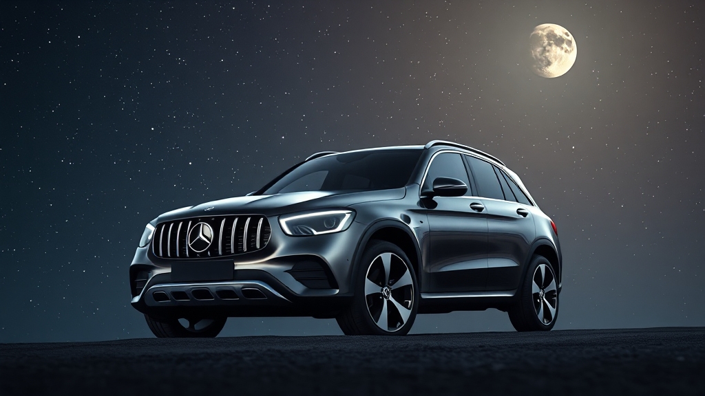 GLC 전기차 핵심 정보 (realistic 스타일)