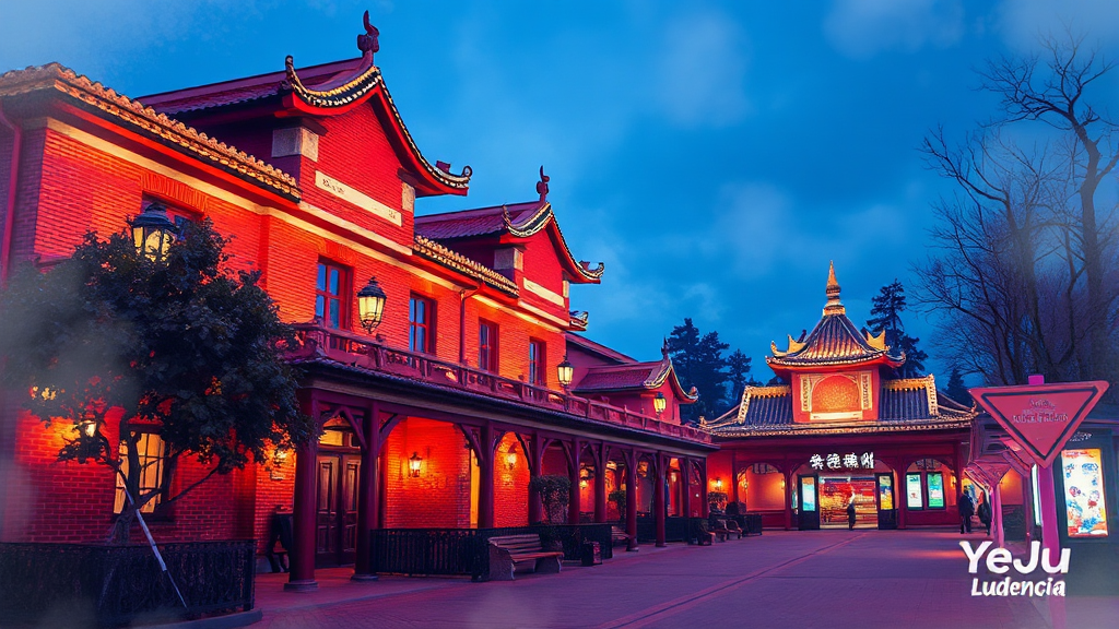 루덴시아, 어떤 곳? (watercolor 스타일)