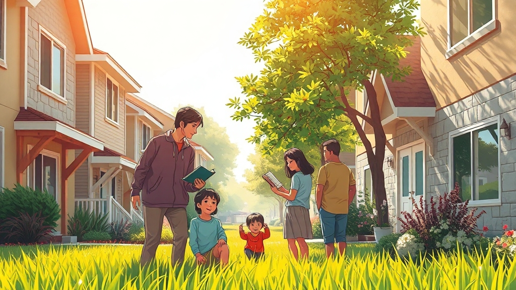 LH 임대주택 종류 (illustration 스타일)