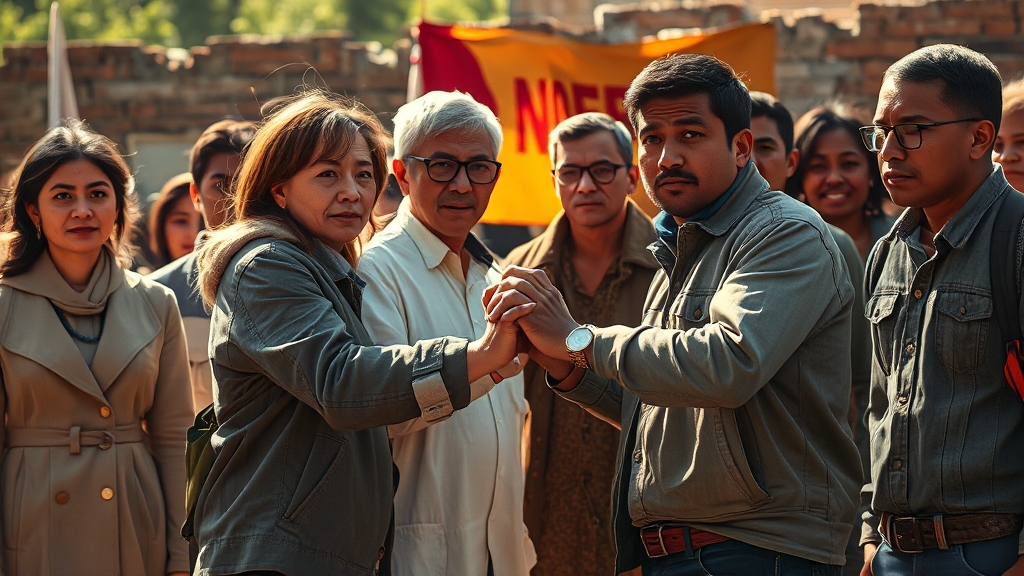 집단 본능의 어두운 면 (realistic 스타일)