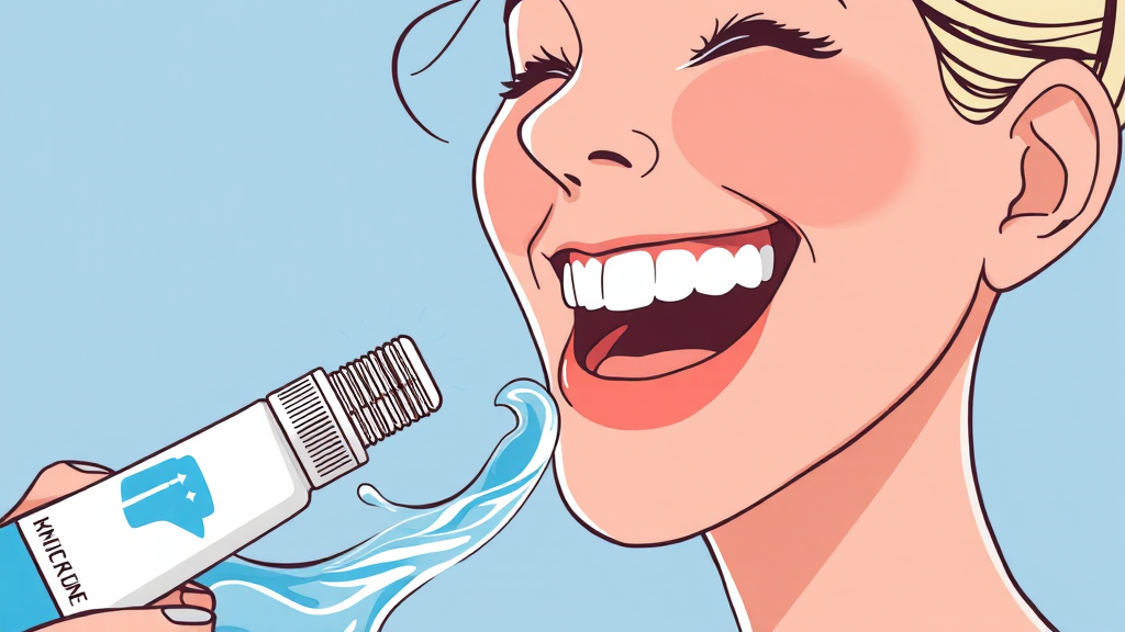 칸디데 미백 사용법 & 효과 증진 팁 (illustration 스타일)