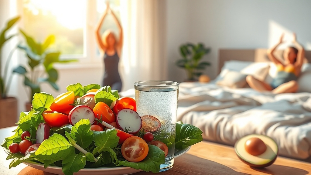 다이어트 성공 팁 & 부스터 (realistic 스타일)