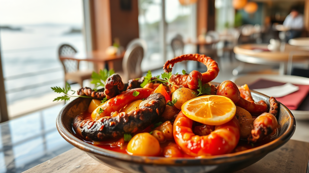 목포 인기 맛집 위치 & 정보 (realistic 스타일)