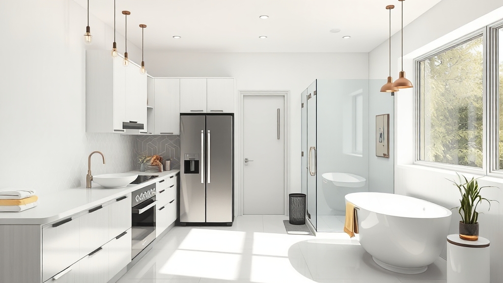 이사 후 정리 및 주소 이전 (illustration 스타일)