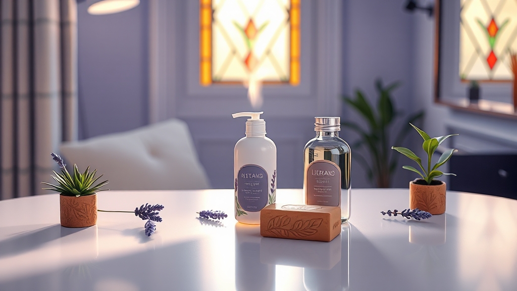 겐트리손크림 대체 제품 및 관리 (realistic 스타일)