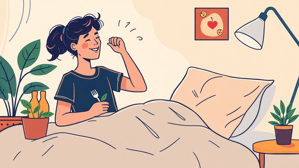 낮추는 방법: 식단, 운동, 생활 습관 (illustration 스타일)