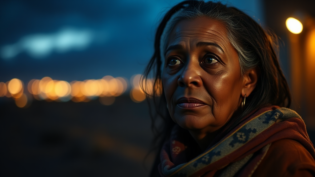 과거의 아픔을 극복한 노슬비 무당