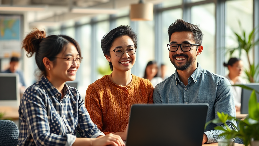 중소기업 지원, 뭐가 특별할까? (realistic 스타일)