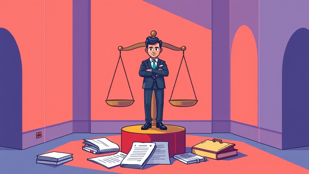 합의금 조정 전략 및 사례 연구 (cartoon 스타일)