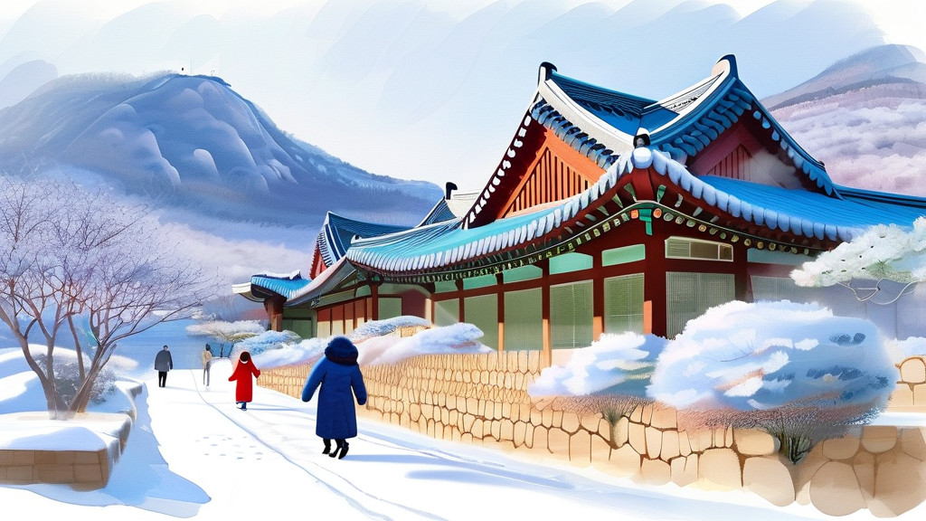 경주월드 방문 전 알아두면 좋은 편의 정보 및 준비물 (watercolor 스타일)