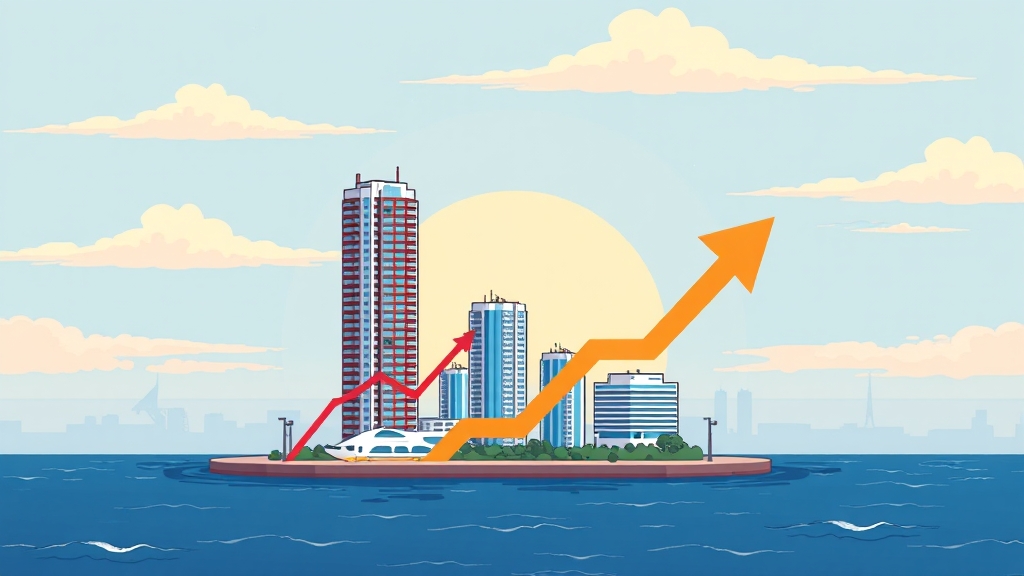 부산 아파트 시장 전망 (cartoon 스타일)