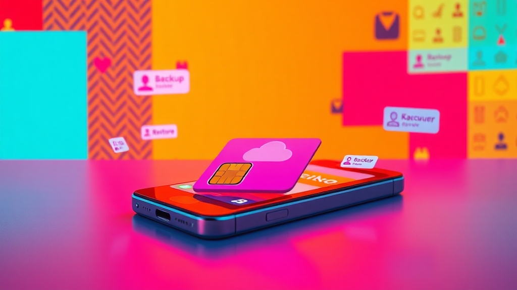 유심 교체 후, 데이터 복원하는 법 (popart 스타일)