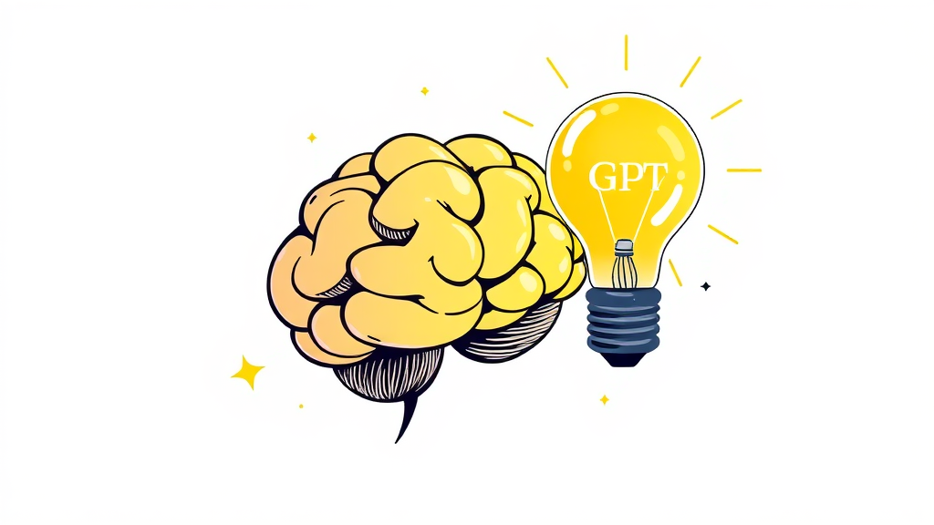 Chat GPT Image 장점과 한계 (illustration 스타일)