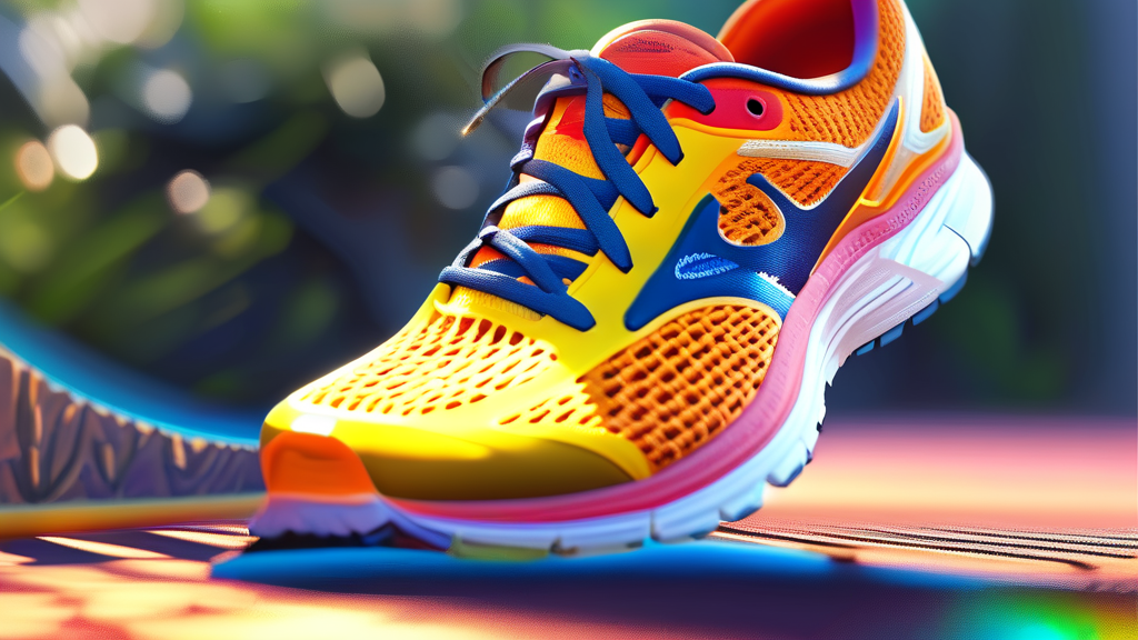 꾸준한 관리로 다시 즐거운 달리기 (realistic 스타일)