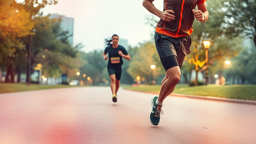 러닝 전 필수 준비물 (watercolor 스타일)