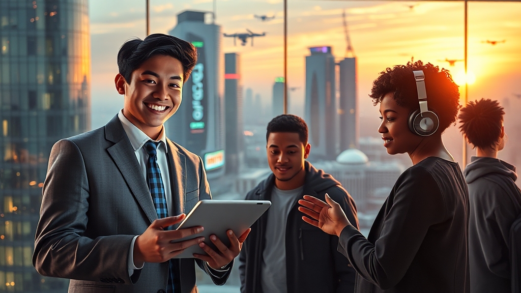 주요 지원 내용: 교육, 상담, 훈련 (realistic 스타일)