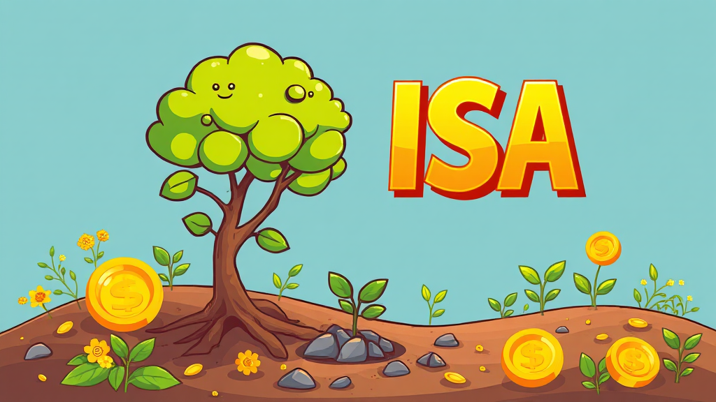 ISA (종합투자계좌)란? (cartoon 스타일)