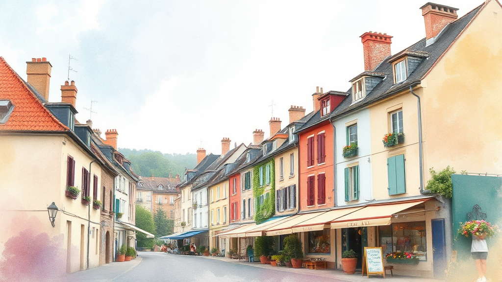 쁘띠프랑스 방문 전 필수 체크리스트: 입장료, 주차, 교통 (watercolor 스타일)