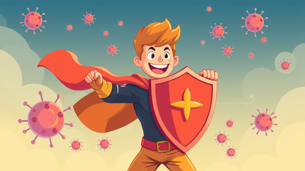 암보험, 왜 필요할까? (illustration 스타일)