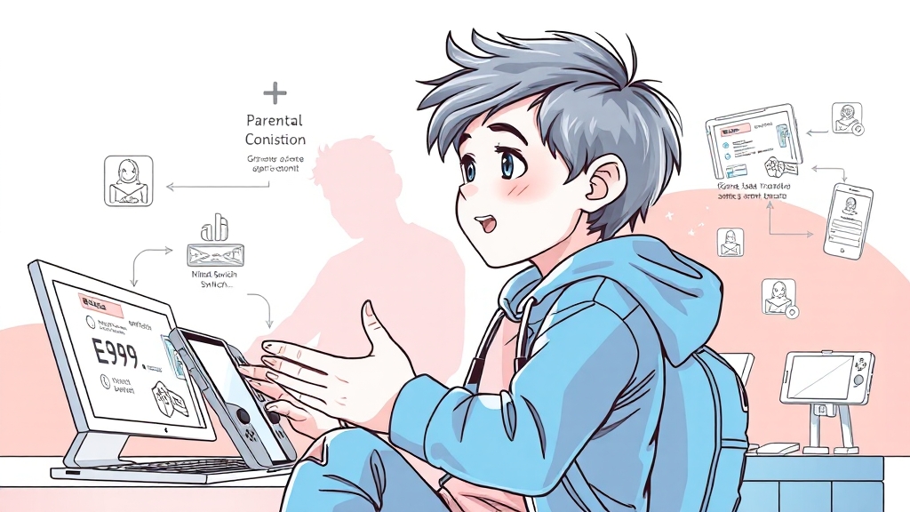 어카운트 가입, 어떻게 할까? (illustration 스타일)