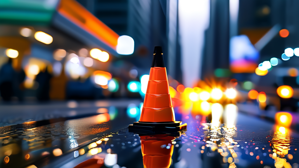 시장 상황 분석 및 전망: 기회와 위협 파악 (realistic 스타일)