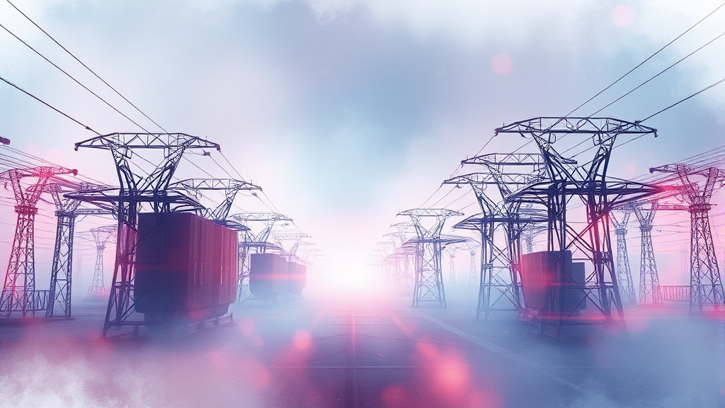 AI 전력 관련 ETF 소개 (watercolor 스타일)