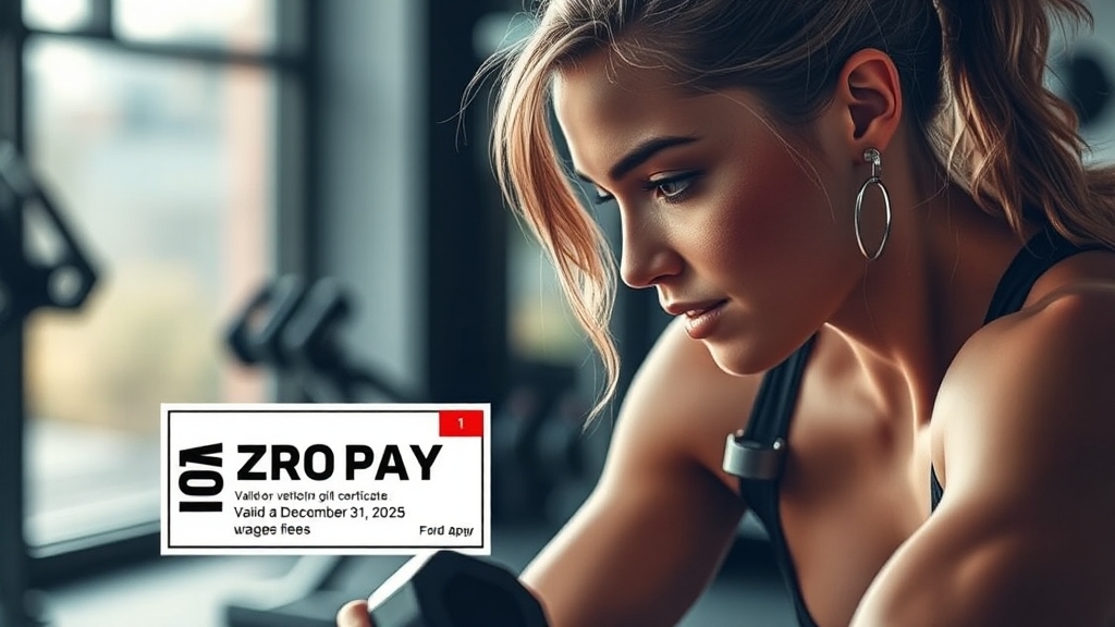 상품권 사용 안내 (realistic 스타일)