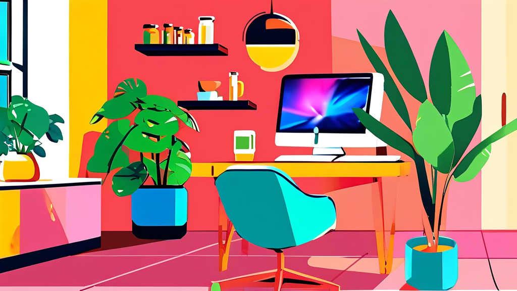 손목 터널 증후군, 어떻게 관리하고 치료할까? (cartoon 스타일)