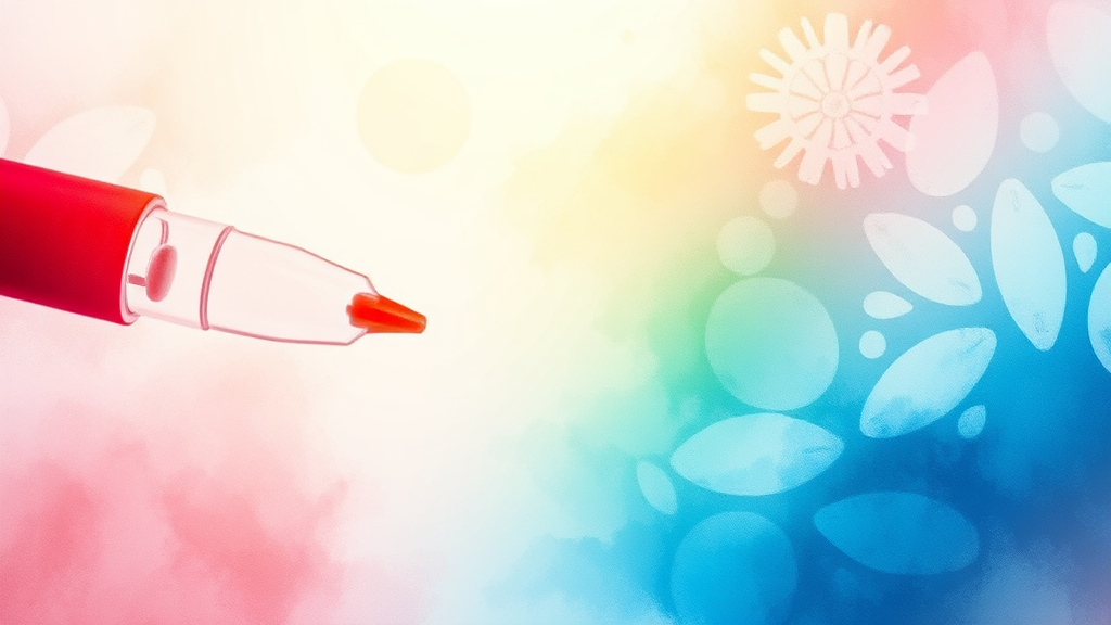 인슐린 저항성 진단 방법 (watercolor 스타일)