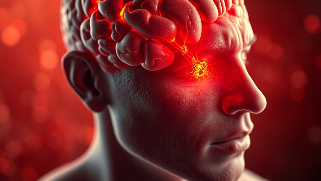 주요 증상은? (realistic 스타일)