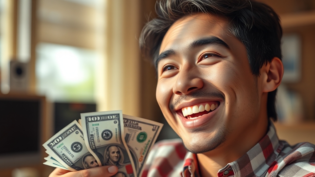 수익 지급 기준 및 방식 이해 (realistic 스타일)