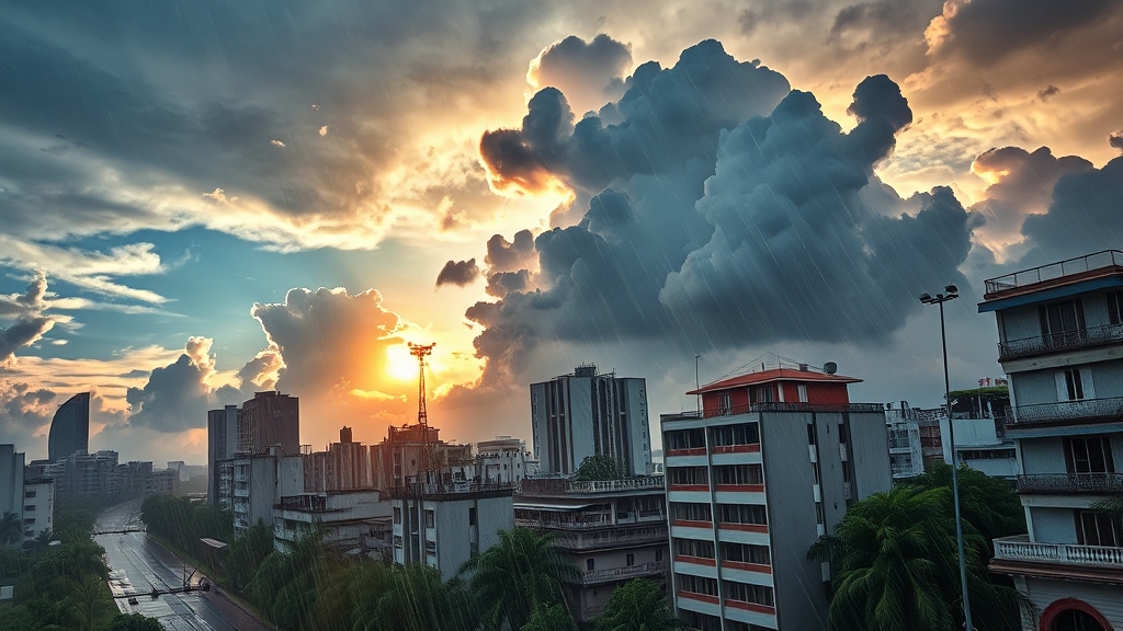 장마 관련 용어 정리 (realistic 스타일)