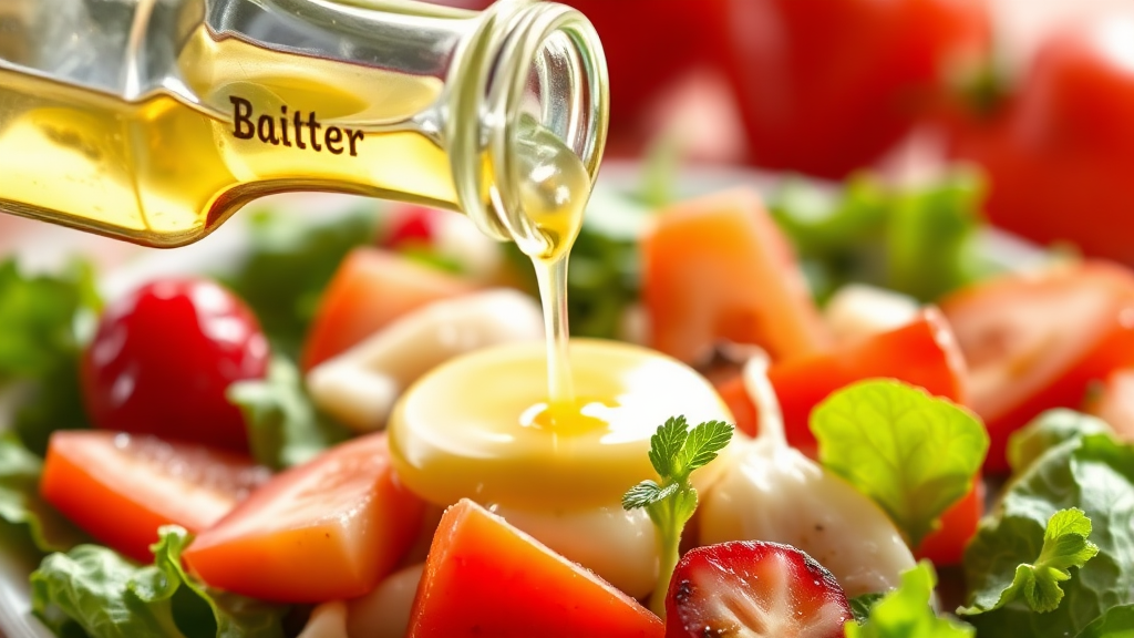 화이트 발사믹 보관 및 활용 팁 (realistic 스타일)