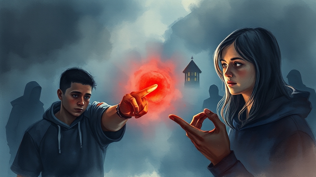 펜타닐 관련 사회적 문제 (watercolor 스타일)