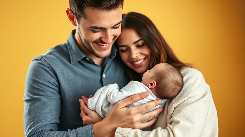 소상공인 출산 지원금 (realistic 스타일)